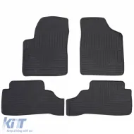 Premium Gummifußmatten Set Schwarz geeignet für Hyundai i10 PA 07-13-image-6201059