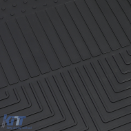 Premium Gummifußmatten Set Schwarz geeignet für Hyundai ix35 2009-2015-image-6201062