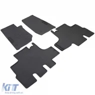 Premium Gummifußmatten Set Schwarz geeignet für Jeep Wrangler JK 07-19-image-6202201