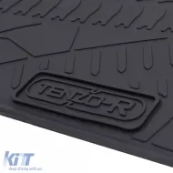 Premium Gummifußmatten Set Schwarz geeignet für Jeep Wrangler JK 07-19-image-6202203