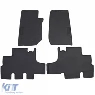 Premium Gummifußmatten Set Schwarz geeignet für Jeep Wrangler JK 07-19-image-6202209