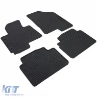 Premium Gummifußmatten Set Schwarz geeignet für Kia Sportage SL 10-15-image-6202211