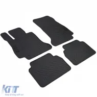 Premium Gummifußmatten Set Schwarz geeignet für Mercedes E-Klasse W213 S213 ab 16-image-6202515