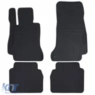 Premium Gummifußmatten Set Schwarz geeignet für Mercedes E-Klasse W213 S213 ab 16-image-6202522