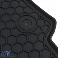 Premium Gummifußmatten Set Schwarz geeignet für VW Touran II 5T ab 2015-image-6202544
