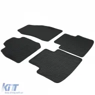 Premium Gummifußmatten Set Schwarz geeignet für VW T-Cross ab 18-image-6204425