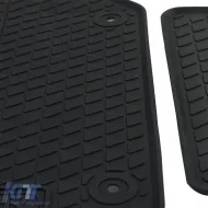 Premium Gummifußmatten Set Schwarz geeignet für VW T-Cross ab 18-image-6204426