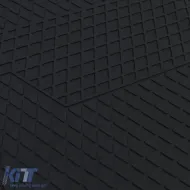 Premium Gummifußmatten Set Schwarz geeignet für VW T-Cross ab 18-image-6204428