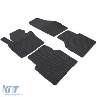 Premium Gummifußmatten Set Schwarz geeignet für VW Tiguan 5N 07-18-image-6206204