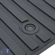 Premium Gummifußmatten Set Schwarz geeignet für Ford Tourneo Transit Custom ab 2023-image-6208073