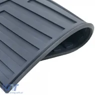 Premium Gummifußmatten Set Schwarz geeignet für Ford Tourneo Transit Custom ab 2023-image-6208076
