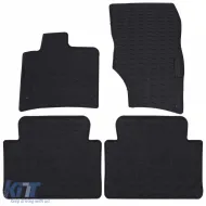 Premium Gummifußmatten Set Schwarz geeignet für VW Touareg II Typ 7P 2010-2018-image-6210246