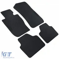 Premium Gummifußmatten-Set Schwarz, geeignet für BMW X1 E84 09-15-image-6192110