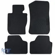 Premium Gummifußmatten-Set Schwarz, geeignet für BMW X1 E84 09-15-image-6192116