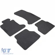 Premium Gummifußmatten Set Schwarz, Geeignet für BMW 5er E60 E61 03-10-image-6196572