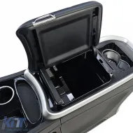 Premium Mittelkonsole Armlehne schwarz, geeignet für Mercedes Vito W447 Automatik-image-6194221