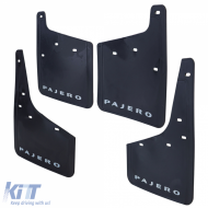 Premium mud flap set front and rear fits Mitsubishi Pajero 07-21-image-6210275