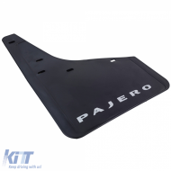 Premium mud flap set front and rear fits Mitsubishi Pajero 07-21-image-6210277