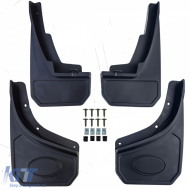 Premium mud flap set front and rear for Land Rover Defender L663 from 2020-image-6210729