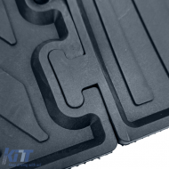 Premium rubber floor mat set, 6-piece, front + rear for VW T6.1 from year 2019-image-6211015