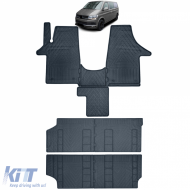 image-44-Premium rubber floor mat set 8-piece for VW Bus T5 T6 2003-2019