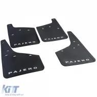 Premium Schmutzfänger-Set vorne und hinten geeignet für Mitsubishi Pajero 07-21-image-6210276