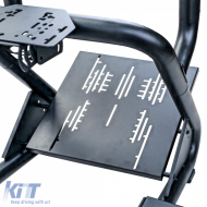 Premium Sim Rig Simulator Esports Frame Racing Seat Mount 50mm Steel Tube