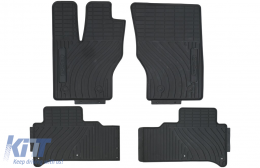 Premium Tenzo-R Floor Mats Rubber Black suitable for Land Range Rover Sport L494 (2013-2017) - 38090