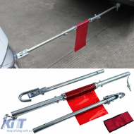 Premium tow bar with damper and bag 1.8m 3T 3000kg