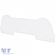 Premium Windabweiser Windschott aus klarem Acrylglas, geeignet für Mercedes SLK R170 96-04-image-6199437