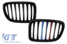 image-13-Prikladno za BMW X1 E84 (2009-2014) Središnje Maske Bubrežne Maske Piano crna M-Power Dizjan u 3 Boja