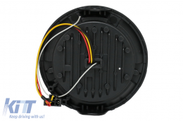 Proboléas Motosikléta LED katállhlos gia Honda CB250 CB400 CB500 CB1300 / Hornet 250 / Hornet 600 Hornet 900 / VTR250 VTEC400 75W 7 intsón IP67 H4-image-6080589