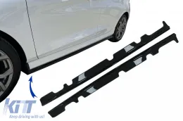 image-6-Produžeci bočnih pragova prikladni za Ford Fiestu Mk8 ST / ST-Line (2017-2021) Piano crna