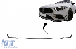 image-44-Produžetak za Lip prednjeg odbojnika prikladan za MERCEDES A-Klasa W177 Branik (04.2018-up) A35 Dizjan Black Edition