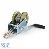 image-26-Professionelle Handwinde mit Drahtseil 800KG 10 Meter