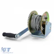 Professionelle Handwinde mit Drahtseil 800KG 10 Meter-image-6198456