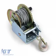 Professionelle Handwinde mit Drahtseil 800KG 10 Meter-image-6198457