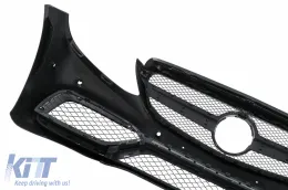 Profulaktíras gia Mercedes C-Class W205 S205 14-20 Tips Diffuser C63 Look Kagkéla-image-6078641