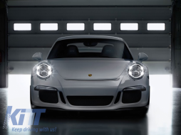 Profulaktíras gia Porsche 911 997 05-12 Metatropí se 991 GT3 Look LED Proboleís Hméras (DRL) Foteinoí Deíktes Pleurás-image-6005296