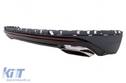 Profylaktíras Body Kit gia VW Touareg III 2018-2022 R Line Design Thóloi trochón-image-6107053