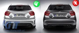 Profylaktíras Diachýtis aéra Mýtes sigastíra exátmisis gia Mercedes A-Class W176 A45 Facelift Design Carbon Film-image-6255681
