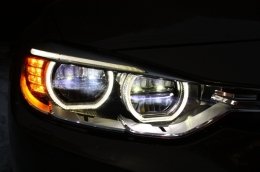 Profylaktíras gia BMW 3 F30 F31 Non LCI LCI 11-18 M3 Sport EVO Look LED provoleís-image-6032988