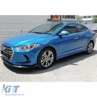 image-74-Progi boczne Elantra Sport z surową powierzchnią z plastiku próżniowego / 2015-2020