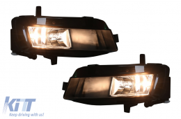 Projecteurs antibrouillard Convient pour VW Golf 7 VII 2013-2017 Ampoules Halogènes-image-6089500