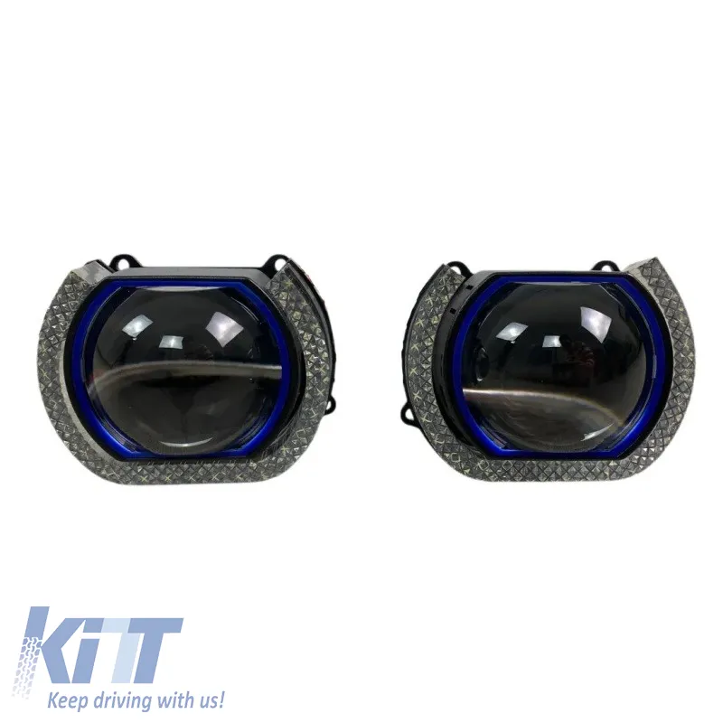 Projector Cover 3.0 Square Matrix M12 With Led DRL 1 Piece