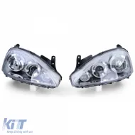 Projektor Ellipsoid Scheinwerfer für Opel Corsa C 00-06-image-6329616