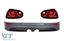 image-72-Proširenje stražnjeg Branik sa stražnjim svjetlima LED Smoke Black prikladno za VW Golf 5 V (2003-2007) R32 Look