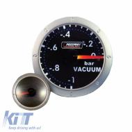 Prosport Diamond Series vákuummérő, tükrös, füstös, 52mm, 270 fokos skála-image-6300779