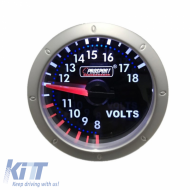 image-33-Prosport Diamond Series voltmérő, tükrös, füstös, 52mm