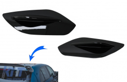 Próstheth pleurikí epéktash gia Aerotomí Orofís katállhlh gia Mercedes A-Class W176 (2012-2018) W177 (2018-Up) GLA SUV X156 (2014-2019) H247 (2020-Up) Piáno Mavro-image-6093362